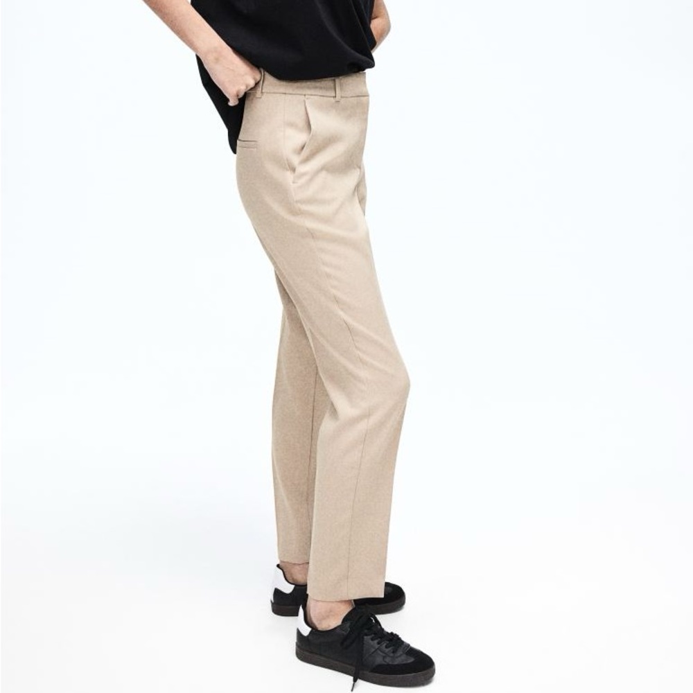 H&M BEIGE SLACKS